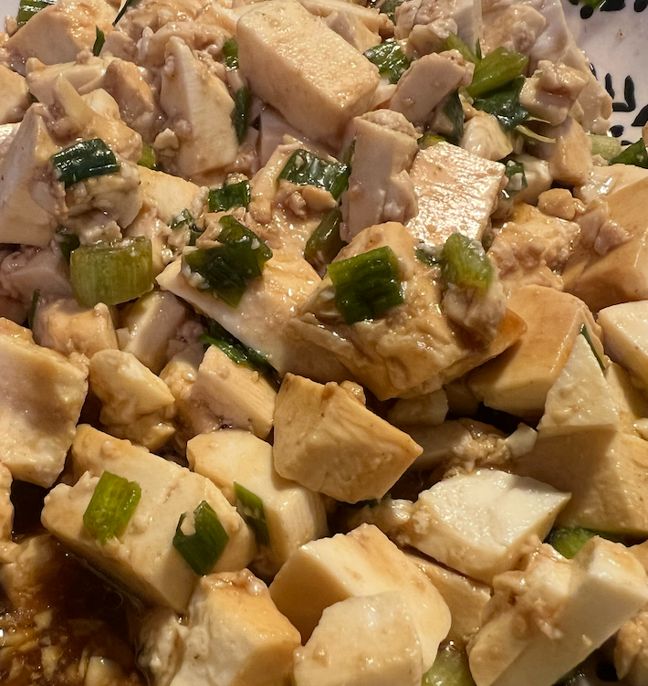 小葱拌豆腐